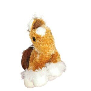 Aurora Cylsdale Plush Brown & White Horse Stuffed Animal Toy 8" Tall Soft Fluffy